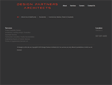 Tablet Screenshot of designpartnersarchitects.com